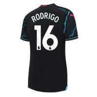 Manchester City Rodri Hernandez #16 Rezervni Dres za Ženska 2023-24 Kratak Rukav